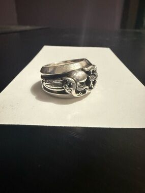Chrome Hearts Heart Dagger Ring 9.5 US